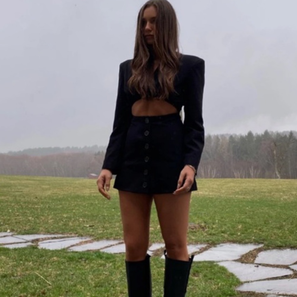 Danielle Bernstein blazer dress